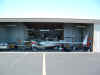 LongEZ t18 and Pober Pixi share a hangar